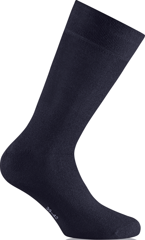 Rohner Day Sock Crew Basic Bamboo Navy Blue - 2 Pairs